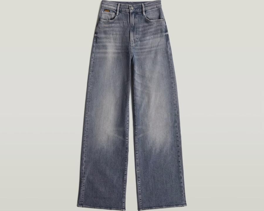 G-Star RAW Deck 2.0 High Loose Jeans Donkerblauw Dames - Foto 4