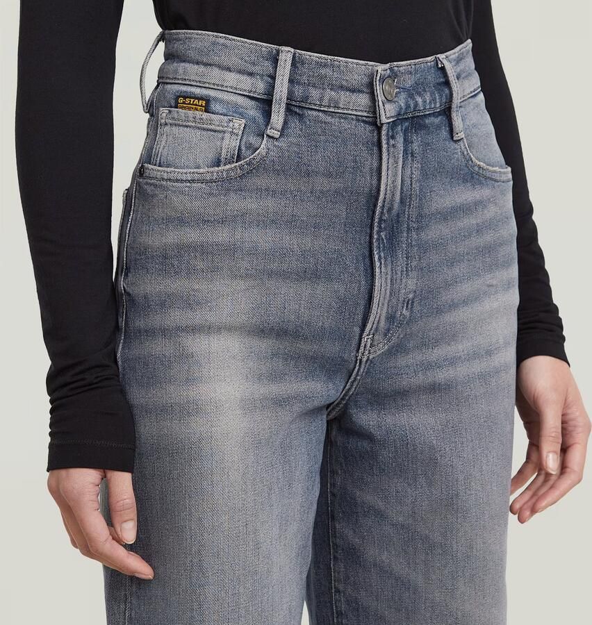 G-Star RAW Deck 2.0 High Loose Jeans Donkerblauw Dames - Foto 3
