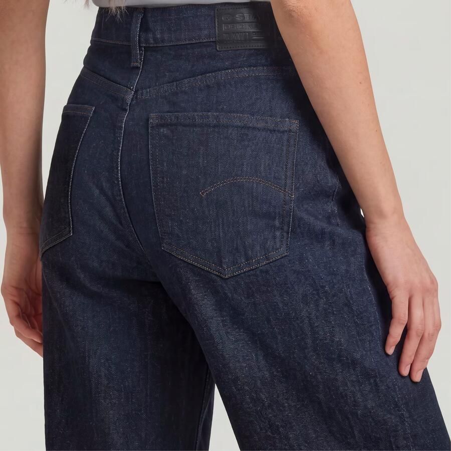 G-Star RAW Deck 2.0 High Loose Jeans Donkerblauw Dames - Foto 5