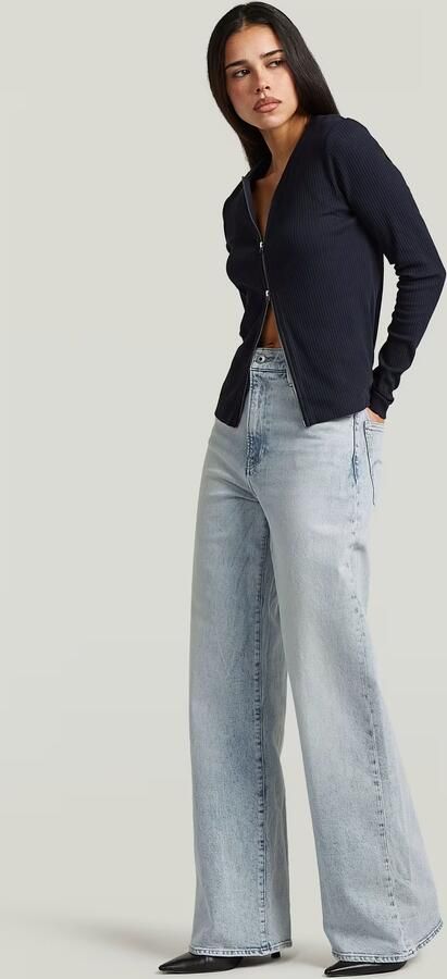 G-Star RAW Deck 2.0 High Loose Jeans Lichtblauw Dames - Foto 6