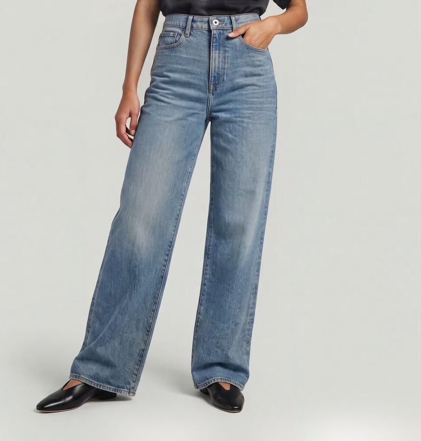 G-Star RAW Deck 2.0 High Loose Jeans Lichtblauw Dames - Foto 4