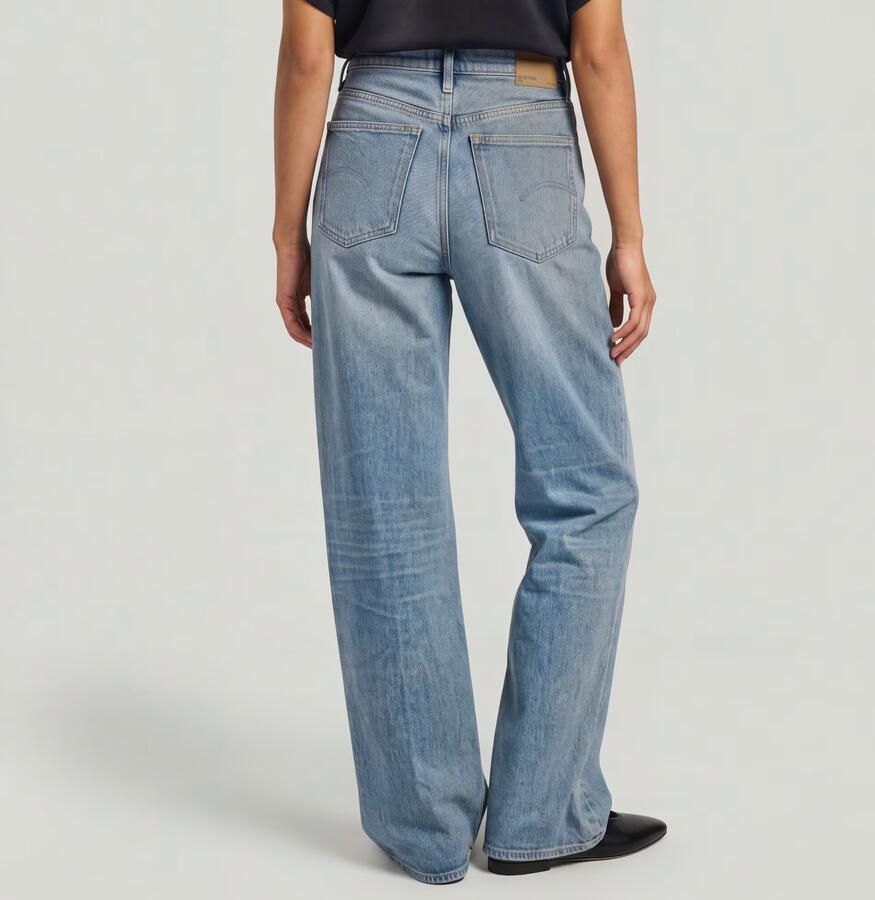 G-Star RAW Deck 2.0 High Loose Jeans Lichtblauw Dames - Foto 3