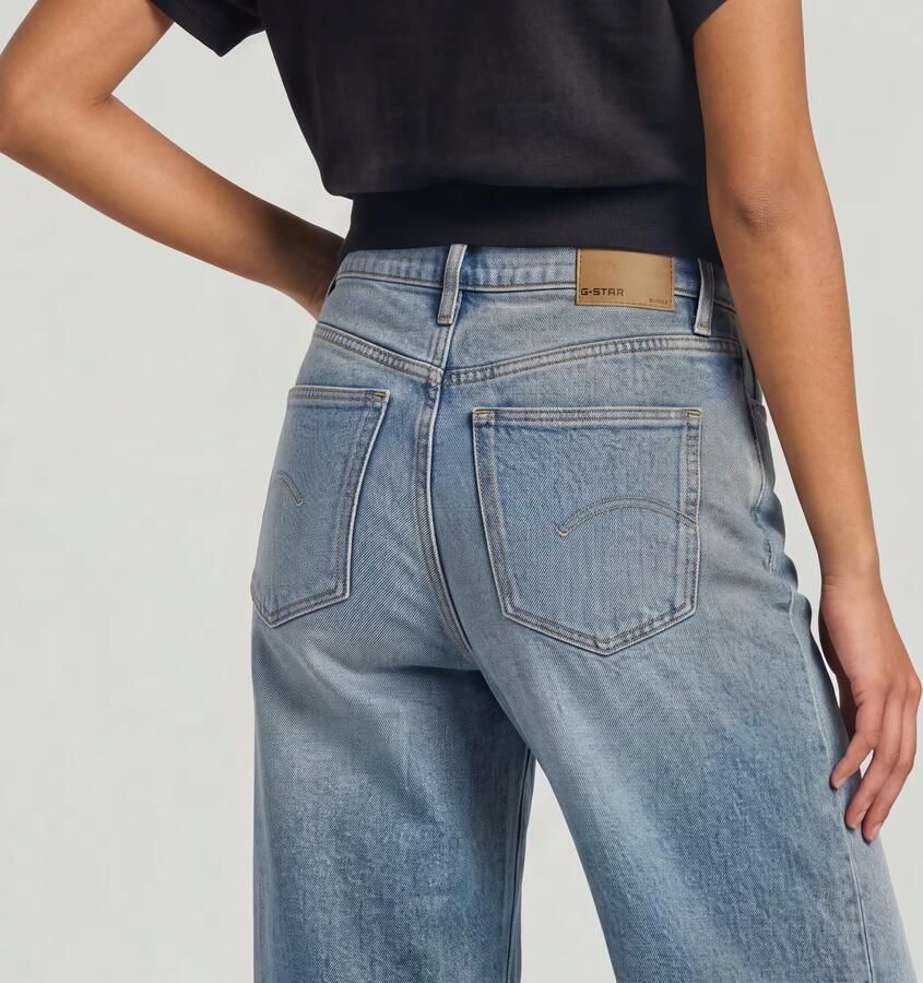 G-Star RAW Deck 2.0 High Loose Jeans Lichtblauw Dames - Foto 5