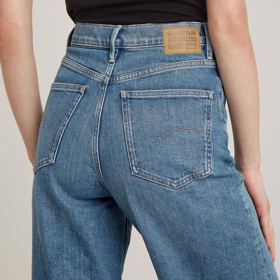 G-Star RAW Deck 2.0 High Loose Jeans Midden blauw Dames - Foto 5
