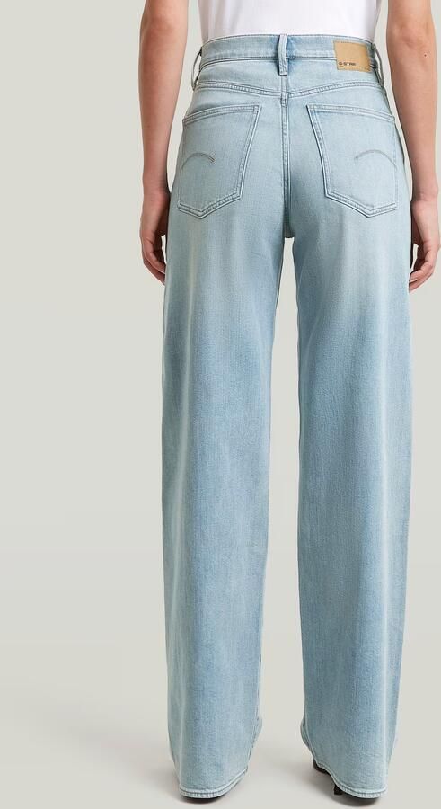 G-Star RAW Deck 2.0 High Loose Jeans Midden blauw Dames - Foto 8