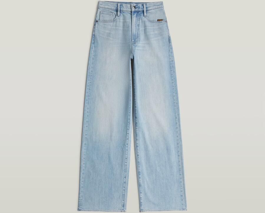 G-Star RAW Deck 2.0 High Loose Jeans Midden blauw Dames - Foto 6