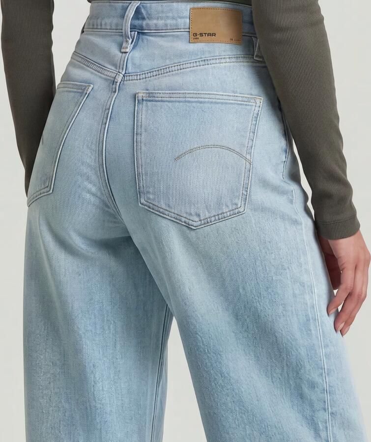 G-Star RAW Deck 2.0 High Loose Jeans Midden blauw Dames - Foto 10