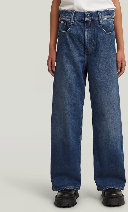 G-Star RAW Deck 2.0 High Loose Jeans voor meisjes Midden blauw meisjes - Foto 4