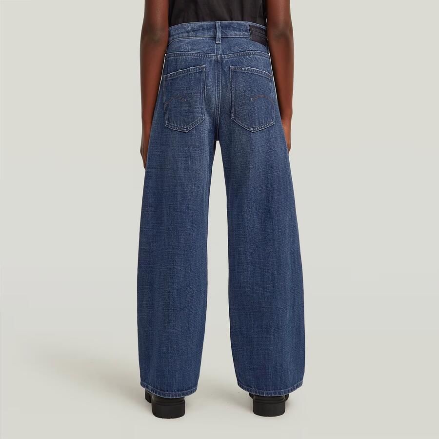 G-Star RAW Deck 2.0 High Loose Jeans voor meisjes Midden blauw meisjes - Foto 2