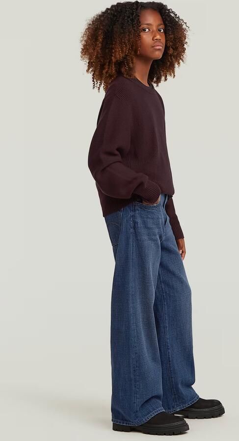 G-Star RAW Deck 2.0 High Loose Jeans voor meisjes Midden blauw meisjes - Foto 5