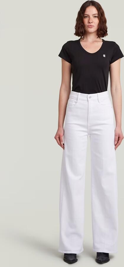 G-Star RAW Deck 2.0 High Loose Jeans Wit Dames - Foto 6