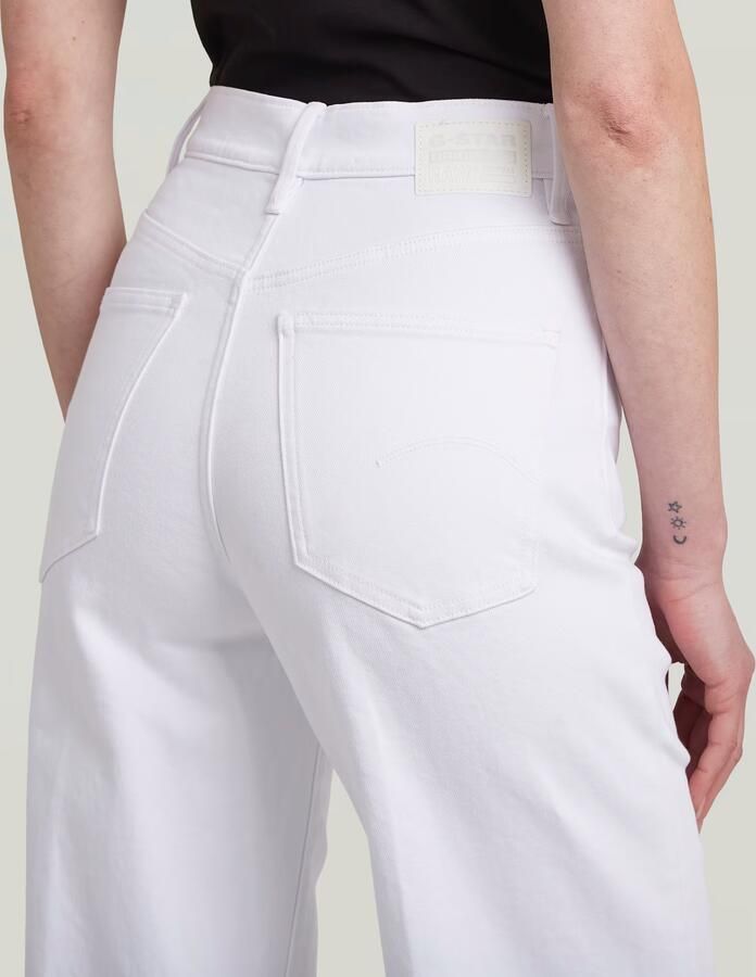 G-Star RAW Deck 2.0 High Loose Jeans Wit Dames - Foto 3