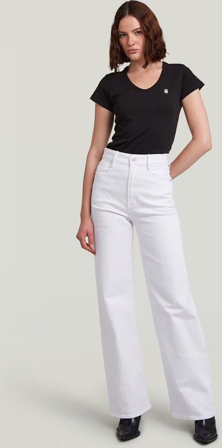 G-Star RAW Deck 2.0 High Loose Jeans Wit Dames - Foto 5