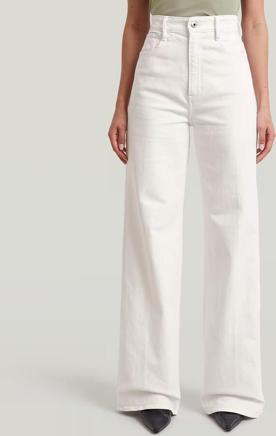 G-Star RAW Deck 2.0 High Loose Jeans Wit Dames - Foto 3