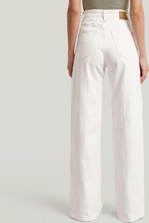 G-Star RAW Deck 2.0 High Loose Jeans Wit Dames - Foto 8