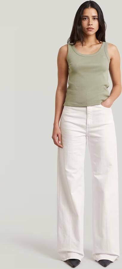 G-Star RAW Deck 2.0 High Loose Jeans Wit Dames - Foto 9