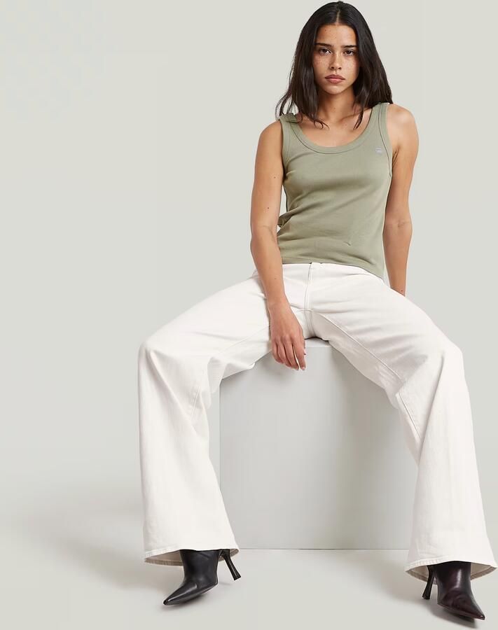G-Star RAW Deck 2.0 High Loose Jeans Wit Dames - Foto 7