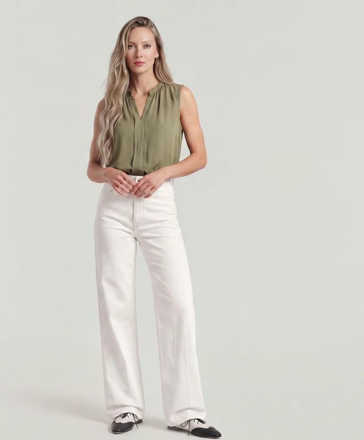 G-Star RAW Deck 2.0 High Loose Jeans Wit Dames - Foto 9