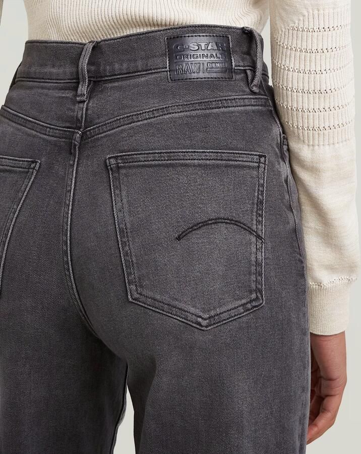 G-Star RAW Deck 2.0 High Loose Jeans Zwart Dames - Foto 7