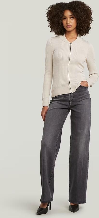 G-Star RAW Deck 2.0 High Loose Jeans Zwart Dames - Foto 9