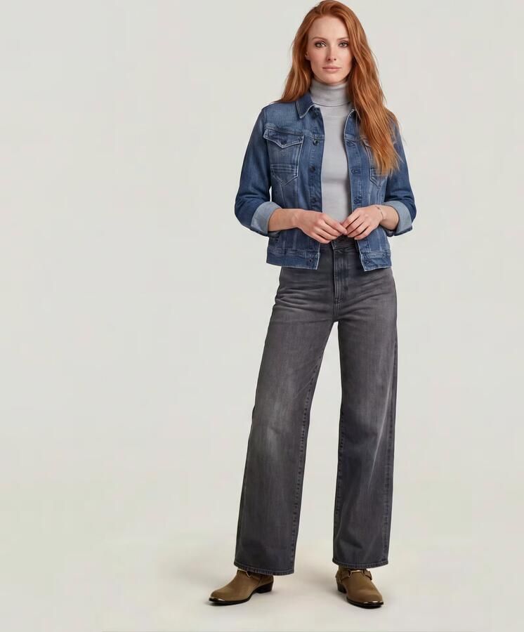 G-Star RAW Deck 2.0 High Loose Jeans Zwart Dames - Foto 9