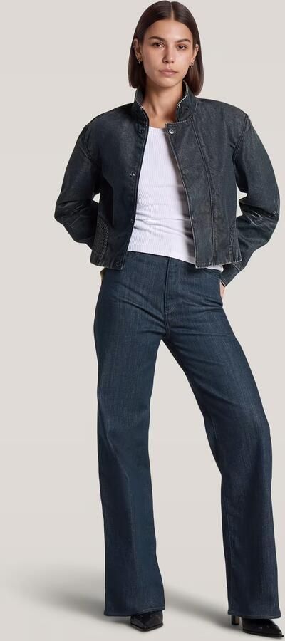 G-Star RAW Deck 2.0 High Loose Neo Raw Jeans Donkerblauw Dames - Foto 4