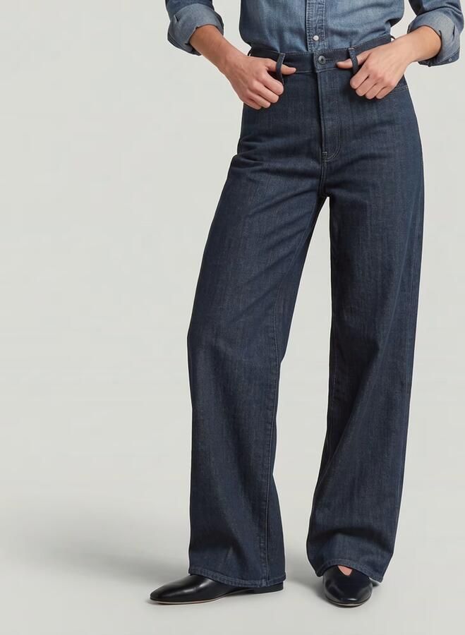 G-Star RAW Deck 2.0 High Loose Neo Raw Jeans Donkerblauw Dames - Foto 7