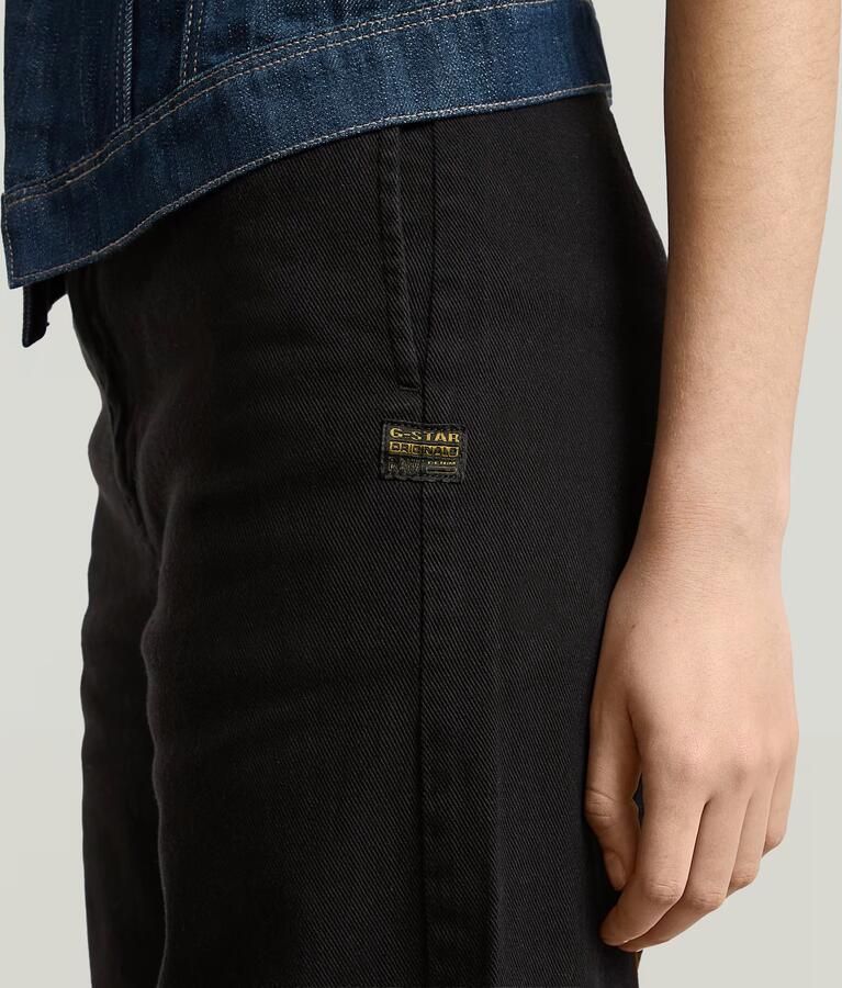 G-Star RAW Deck High Loose Chino Zwart Dames - Foto 3