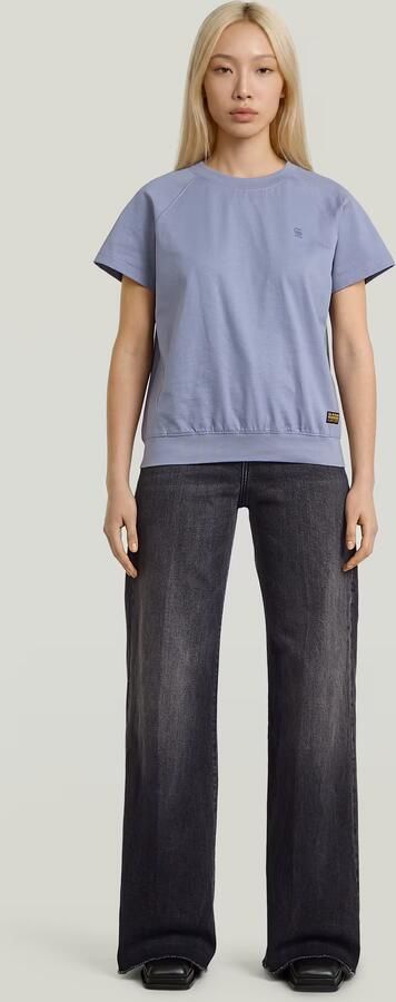 G-Star RAW Deck Ultra High Wide Leg Jeans Grijs Dames - Foto 7