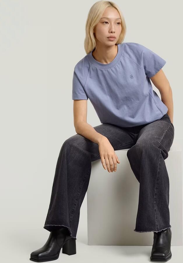 G-Star RAW Deck Ultra High Wide Leg Jeans Grijs Dames - Foto 5
