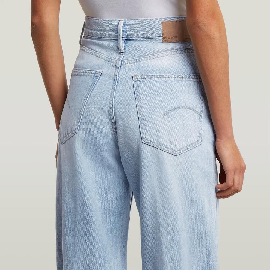 G-Star RAW Deck Ultra High Wide Leg Jeans Lichtblauw Dames - Foto 2