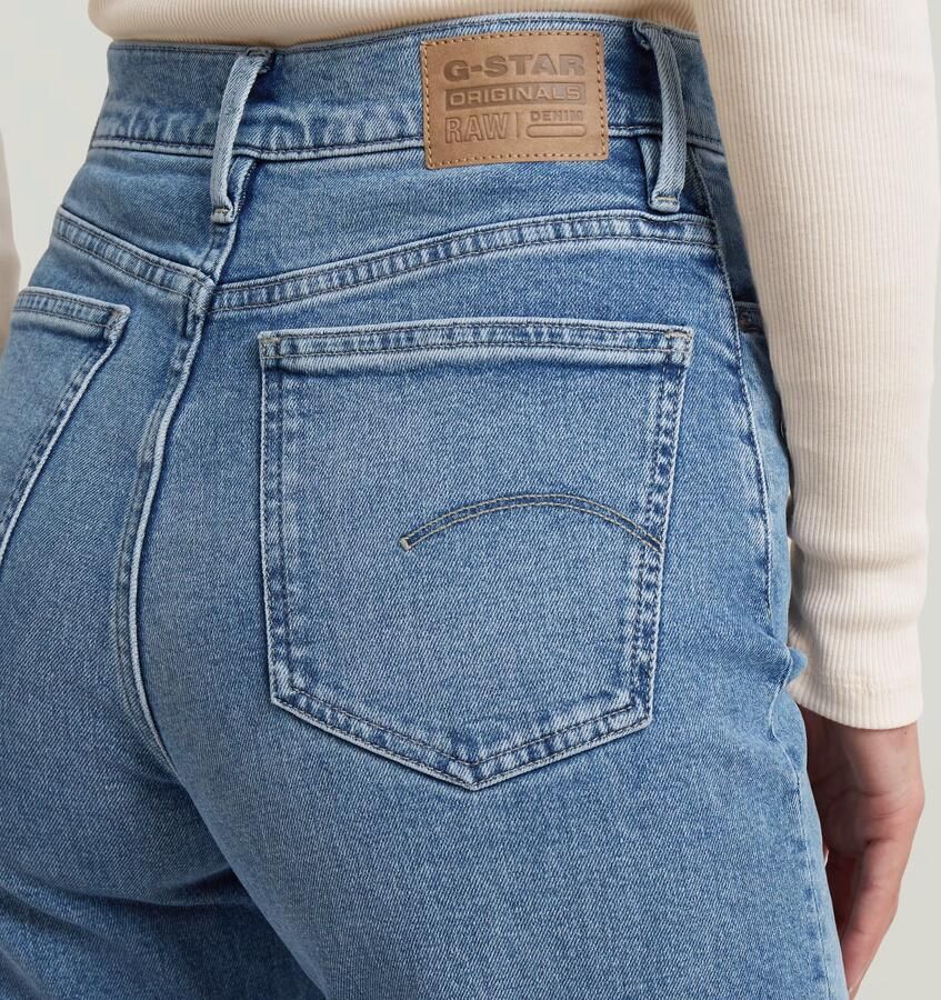 G-Star RAW Deck Ultra High Wide Leg Jeans Midden blauw Dames - Foto 2