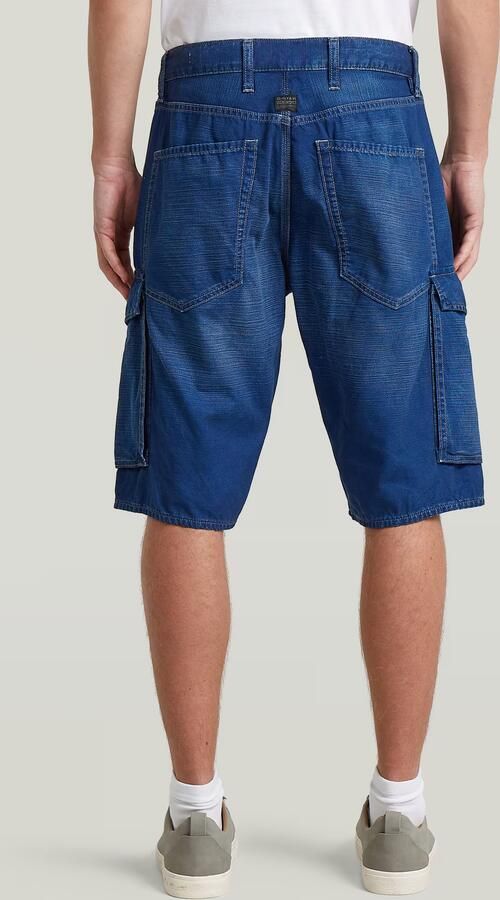 G-Star RAW Deeggie Cargoshort Donkerblauw Heren - Foto 5