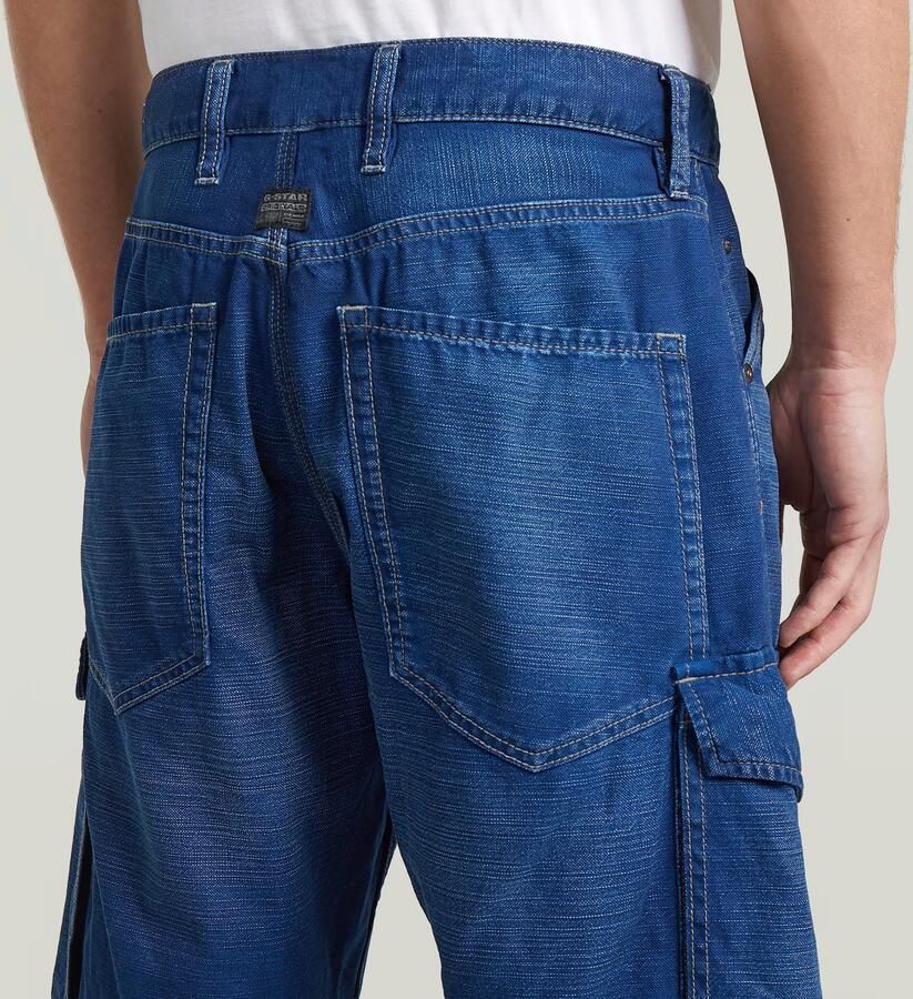 G-Star RAW Deeggie Cargoshort Donkerblauw Heren - Foto 3