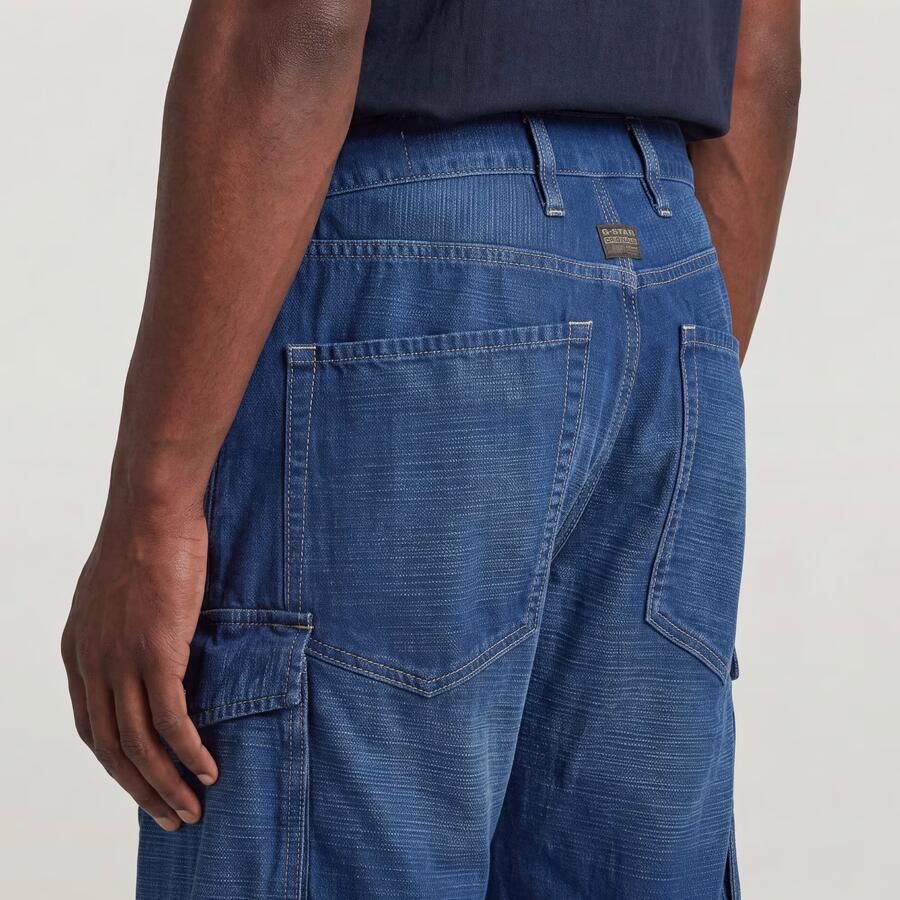 G-Star RAW Deeggie Cargoshort Donkerblauw Heren - Foto 5