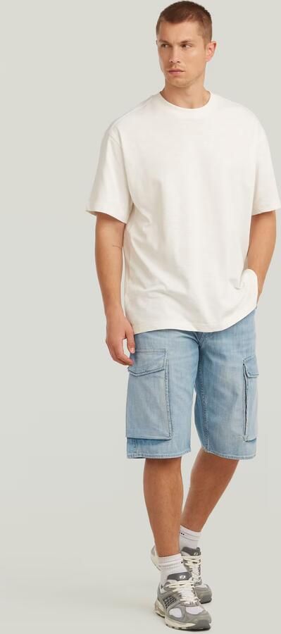 G-Star RAW Deeggie Cargoshort Lichtblauw Heren - Foto 6