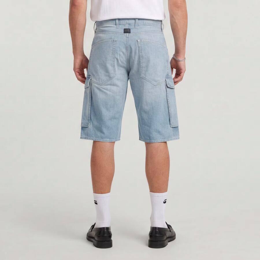 G-Star RAW Deeggie Cargoshort Lichtblauw Heren - Foto 3