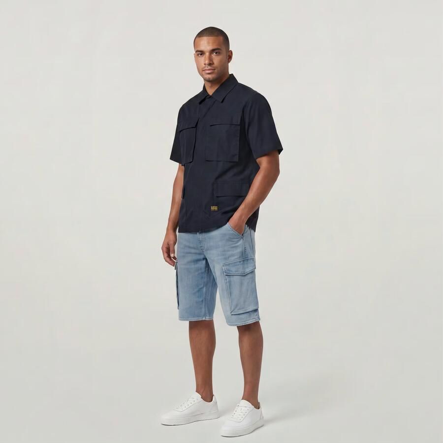 G-Star RAW Deeggie Cargoshort Lichtblauw Heren - Foto 3