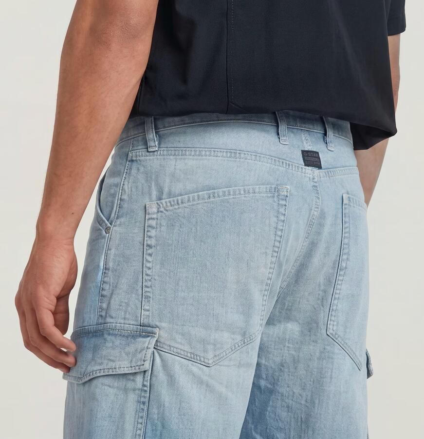 G-Star RAW Deeggie Cargoshort Lichtblauw Heren - Foto 5