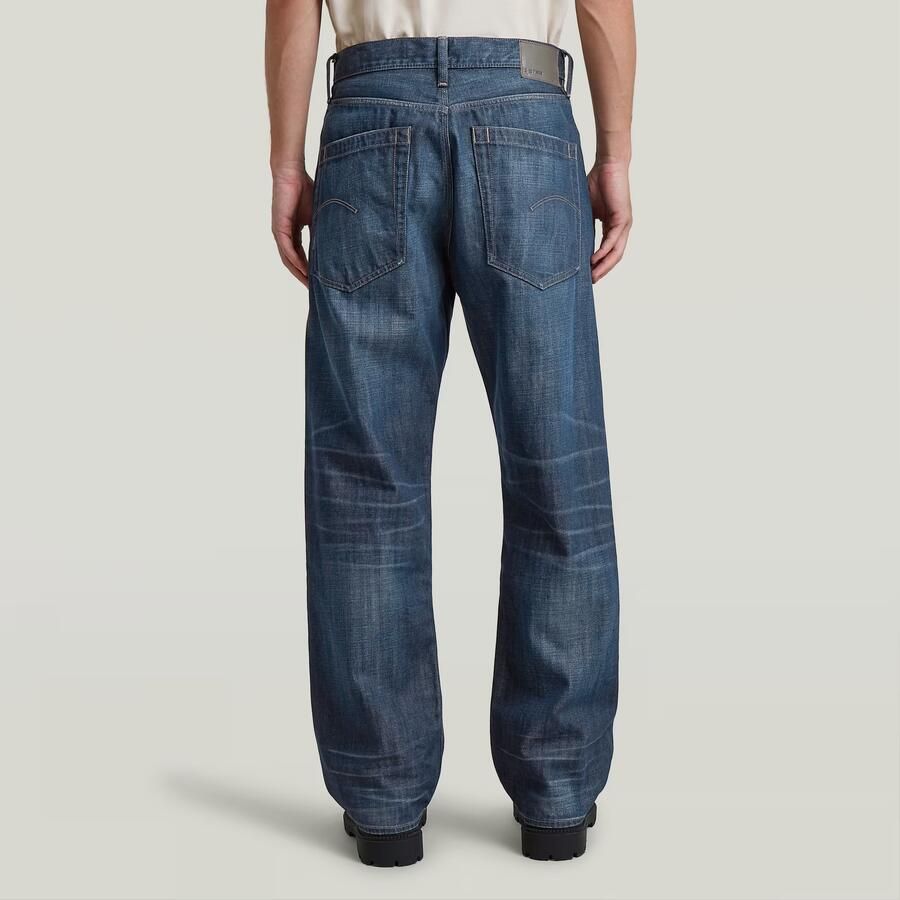 G-Star RAW Deeggie Relaxed Straight Jeans Donkerblauw Heren - Foto 2