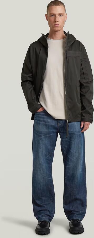 G-Star RAW Deeggie Relaxed Straight Jeans Donkerblauw Heren - Foto 7