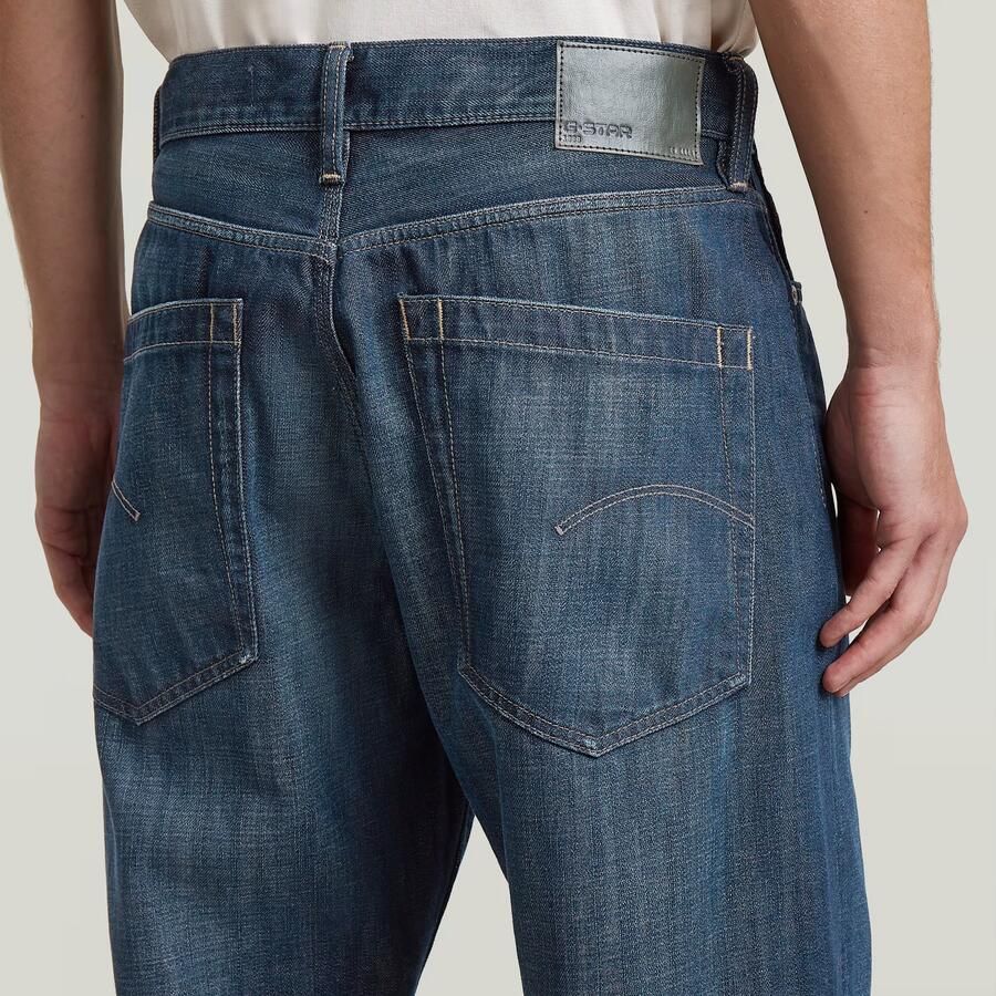 G-Star RAW Deeggie Relaxed Straight Jeans Donkerblauw Heren - Foto 3