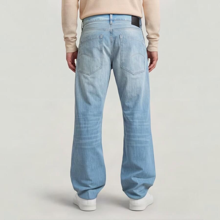 G-Star RAW Deeggie Relaxed Straight Jeans Lichtblauw Heren - Foto 4