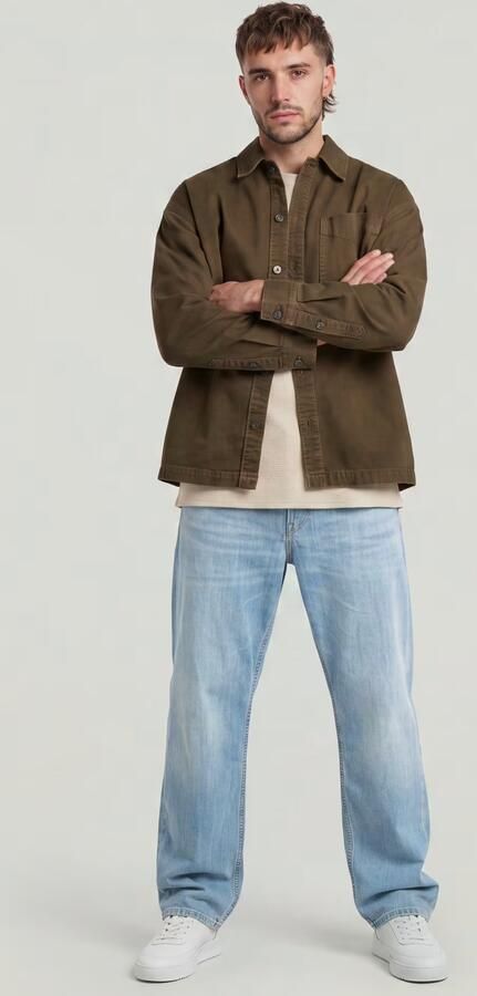 G-Star RAW Deeggie Relaxed Straight Jeans Lichtblauw Heren - Foto 6