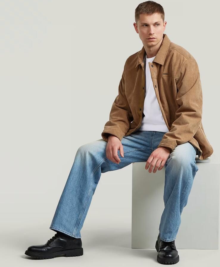 G-STAR RAW Heren Jeans Deeggie Relaxed Straight Lichtblauw - Foto 11