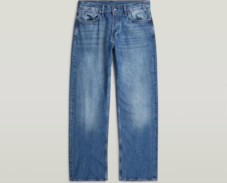 G-Star RAW Deeggie Relaxed Straight Jeans Midden blauw Heren - Foto 2