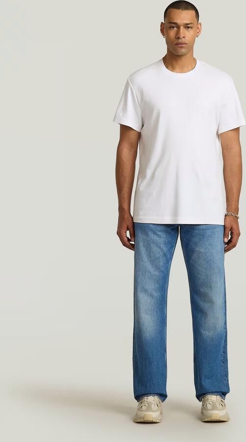 G-Star RAW Deeggie Relaxed Straight Jeans Midden blauw Heren - Foto 5