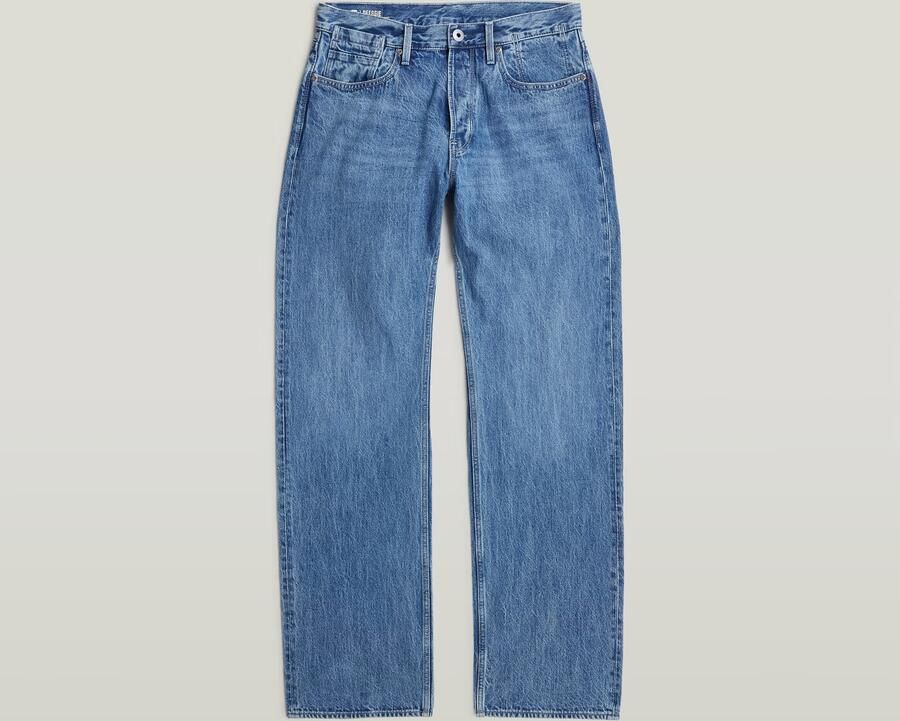 G-Star RAW Deeggie Relaxed Straight Jeans Midden blauw Heren - Foto 3