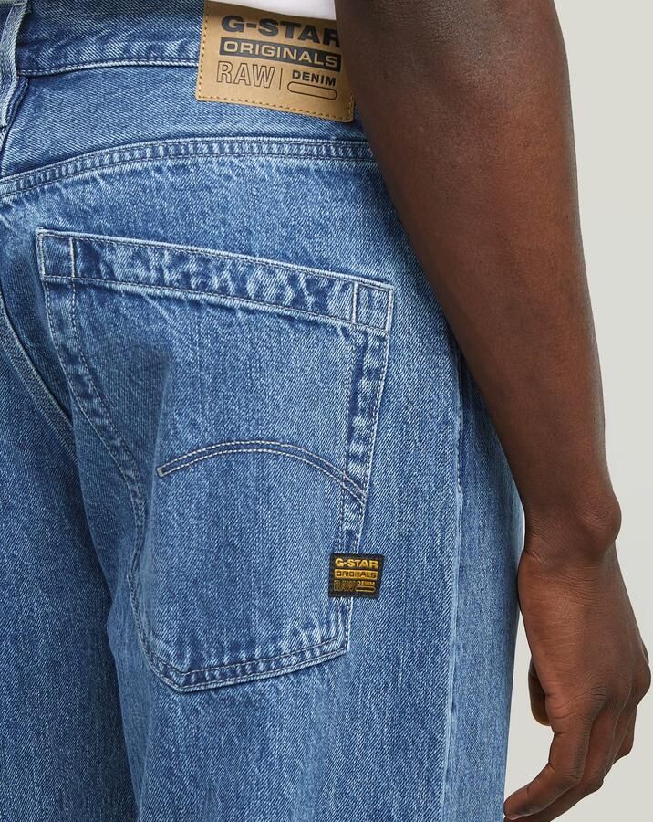 G-Star RAW Deeggie Relaxed Straight Jeans Midden blauw Heren - Foto 4