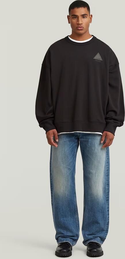 G-Star RAW Deeggie Relaxed Straight Jeans Midden blauw Heren - Foto 7